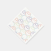 Frühlingshasen Serviette (Ecke)