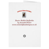 Frühlingshasen zu Ostern (Hinten)