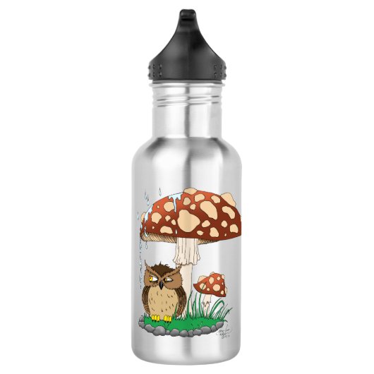 Frühlingshaube Edelstahlflasche (Rechts)