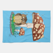 Frühlingshaube Geschirrtuch (Horizontal)