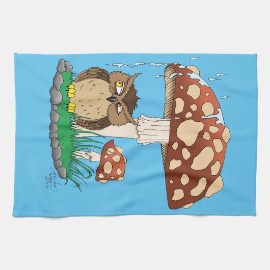 Frühlingshaube Geschirrtuch (Horizontal)