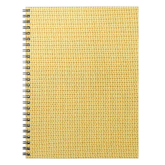 Frühlingshaube in gelber Farbe. Notizblock (Vorderseite)