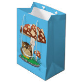 Frühlingshaube Mittlere Geschenktüte (Vorderseite Schrägansicht)