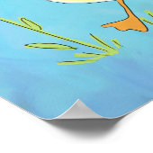 Frühlingshaube Poster (Ecke)