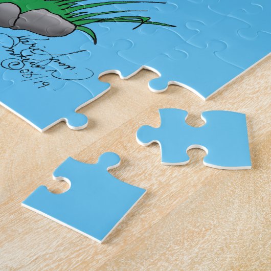 Frühlingshaube Puzzle (Seite)