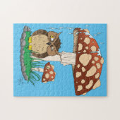 Frühlingshaube Puzzle (Horizontal)