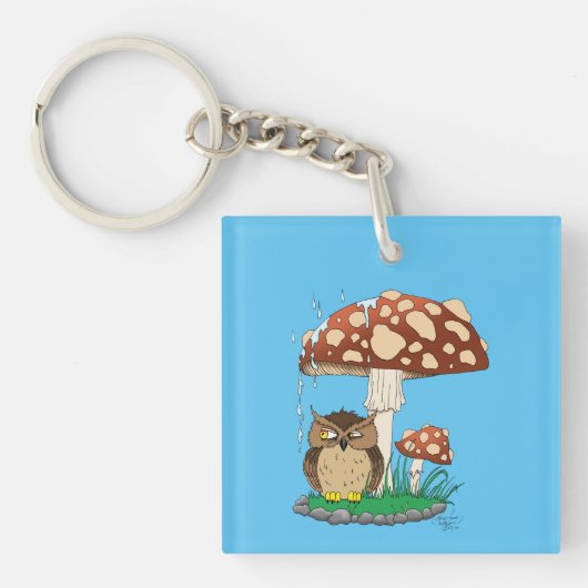 Frühlingshaube Schlüsselanhänger (Vorderseite)