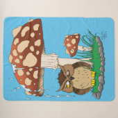 Frühlingshaube Sherpadecke (Vorderseite (Horizontal))