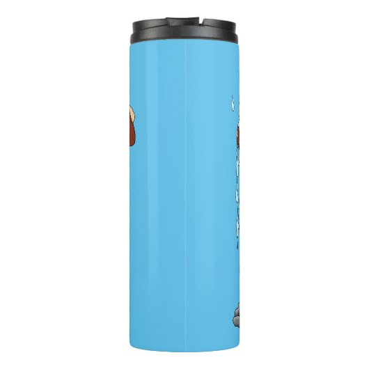 Frühlingshaube Thermosbecher (Rückseite)