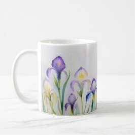 Frühlingshauch – Iris-Blüten-Tasse Kaffeetasse