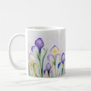 Frühlingshauch – Iris-Blüten-Tasse Kaffeetasse