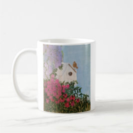 Frühlingshaus Acrylmalerei Tasse- 11oz Kaffeetasse