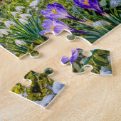 Frühlingshäuschen am Waldstrom Puzzle (Seite)
