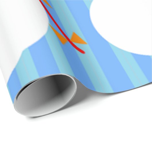 Frühlingshäuschen Geschenkpapier (Rolleneckpunkt)