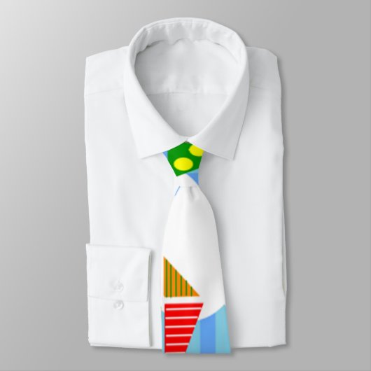 Frühlingshäuschen Krawatte (Gebunden)