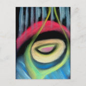 Frühlingshäuschen Postkarte (Vorderseite)