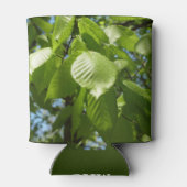 Frühlingshbse Verlasse Grünbäume Dosenkühler (Rückseite)