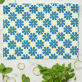 Frühlingshellblaue Blumen für die Küche Handtuch (Gefaltet)