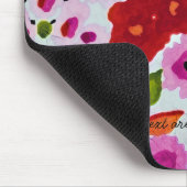 Frühlingshelle Blume Florenz Mousepad (Ecke)