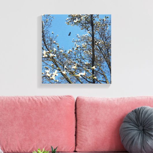 Frühlingshimmel Leinwanddruck (Insitu (Wohnzimmer))