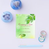 Frühlingshintergrund mit Schmetterling Flyer (Einzeln)