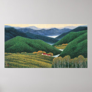 Frühlingshirge Poster