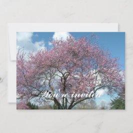 Frühlingshirschblüte Einladung