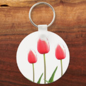 Frühlingshirsche Blume Schlüsselanhänger (Vorderseite)