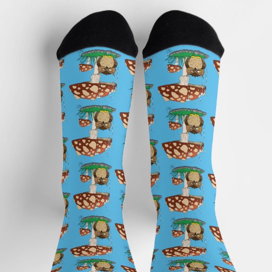 Frühlingshitzer Socken (Oben)