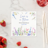 Frühlingshochzeit - Floral Spring Love is in Bloom Serviette (Beispiel)