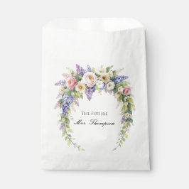 Frühlingshochzeitsdusche mit Blumen Geschenktütchen