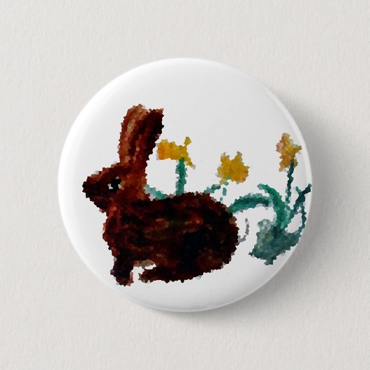 Frühlingsholz Button (Vorderseite)