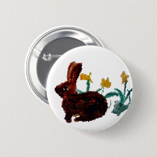 Frühlingsholz Button (Vorne & Hinten)