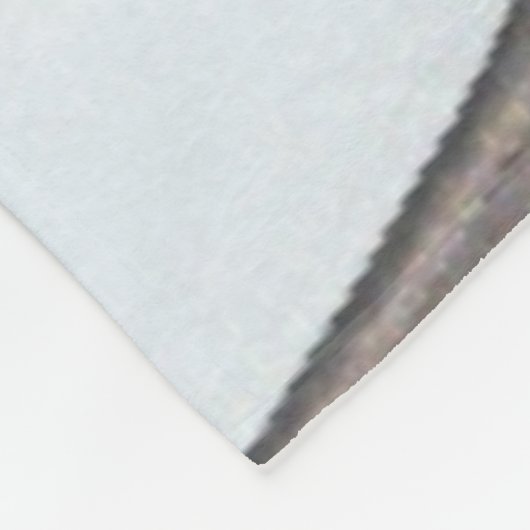 Frühlingsholz Mittlere Fleece Blanket (Ecke)