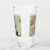 Frühlingsholz Rosa Blumenzauber, Periseiffelturm Glas (Links)