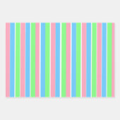 Frühlingsholzstreifen Geschenkpapier Set (Vorderseite 3)