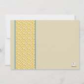 Frühlingshonnet-Einladung Einladung (Rückseite)