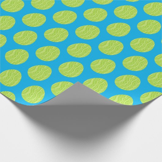 Frühlingshügel Geschenkpapier (Ecke)