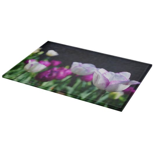 Frühlingshügel! Schneidebrett (Ecke)