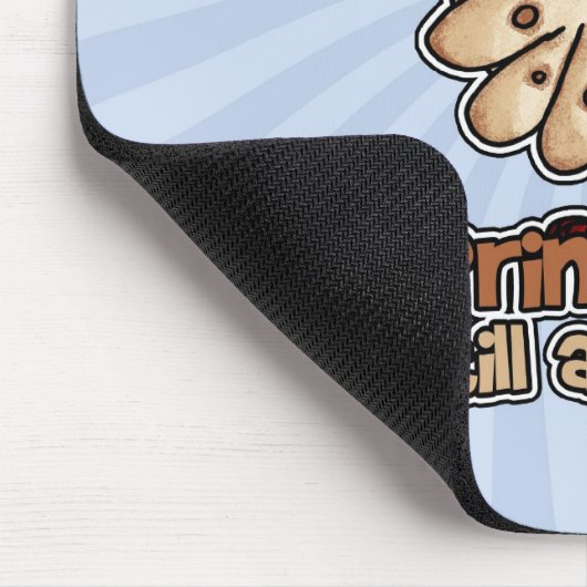 Frühlingshuhn mousepad (Ecke)