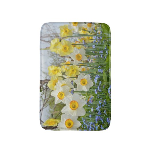 Frühlingshühnchen Badematte (Vorderseite Vertikal)