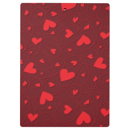 Frühlingshühnchen Klemmbrett (Rückseite)