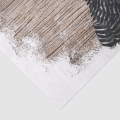 Frühlingshühner Hühner Wasserfarbe Seidenpapier (Detail)