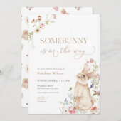 Frühlingshühner Sommerdusche Einladung (Vorne/Hinten)