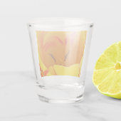 Frühlingshuppe Schnapsglas (Rückseite)