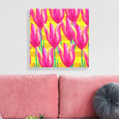 Frühlingshuppen Canvas Print Leinwanddruck (Insitu (Wohnzimmer))