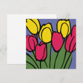 Frühlingshuppen Feiertagskarte (Vorne/Hinten)