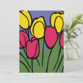 Frühlingshuppen Feiertagskarte (Stehend Vorderseite)