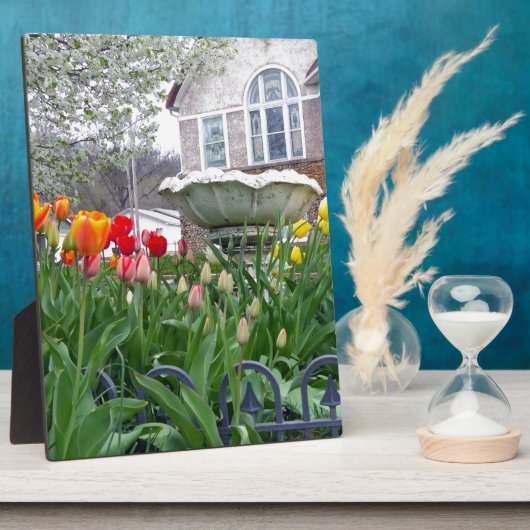 Frühlingshuppen Fotoplatte (Seite)