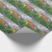 Frühlingshuppen Geschenkpapier (Ecke)
